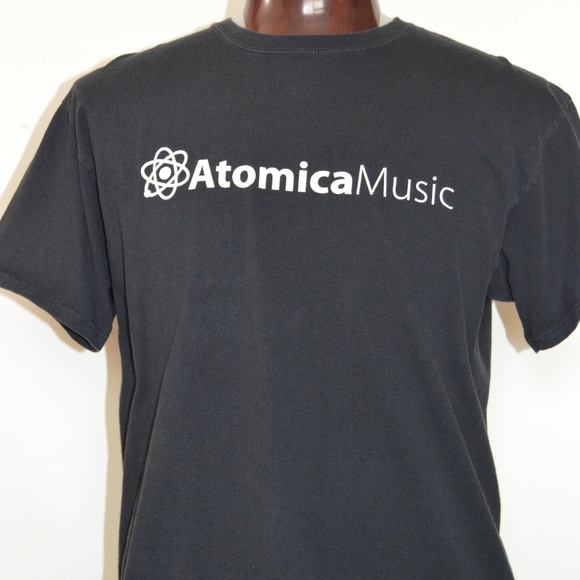 Anvil Other - Atomica Music Graphic T Shirt XL Black Audio TV